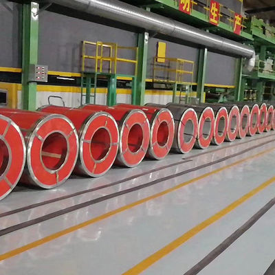Z41-Z60 Powłoka 0,45 mm G90 Wrolowane na zimno PPGI Kolorowe powleczone, wymacowane cewki o dostosowalnej długości